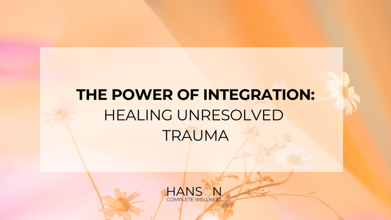 Trauma therapy